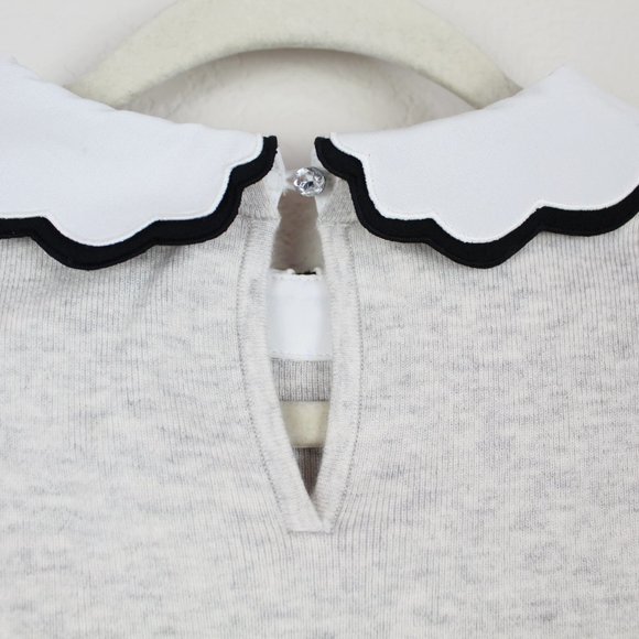 NWT TED BAKER Scalloped Layered Sweater - Picture 6 of 10